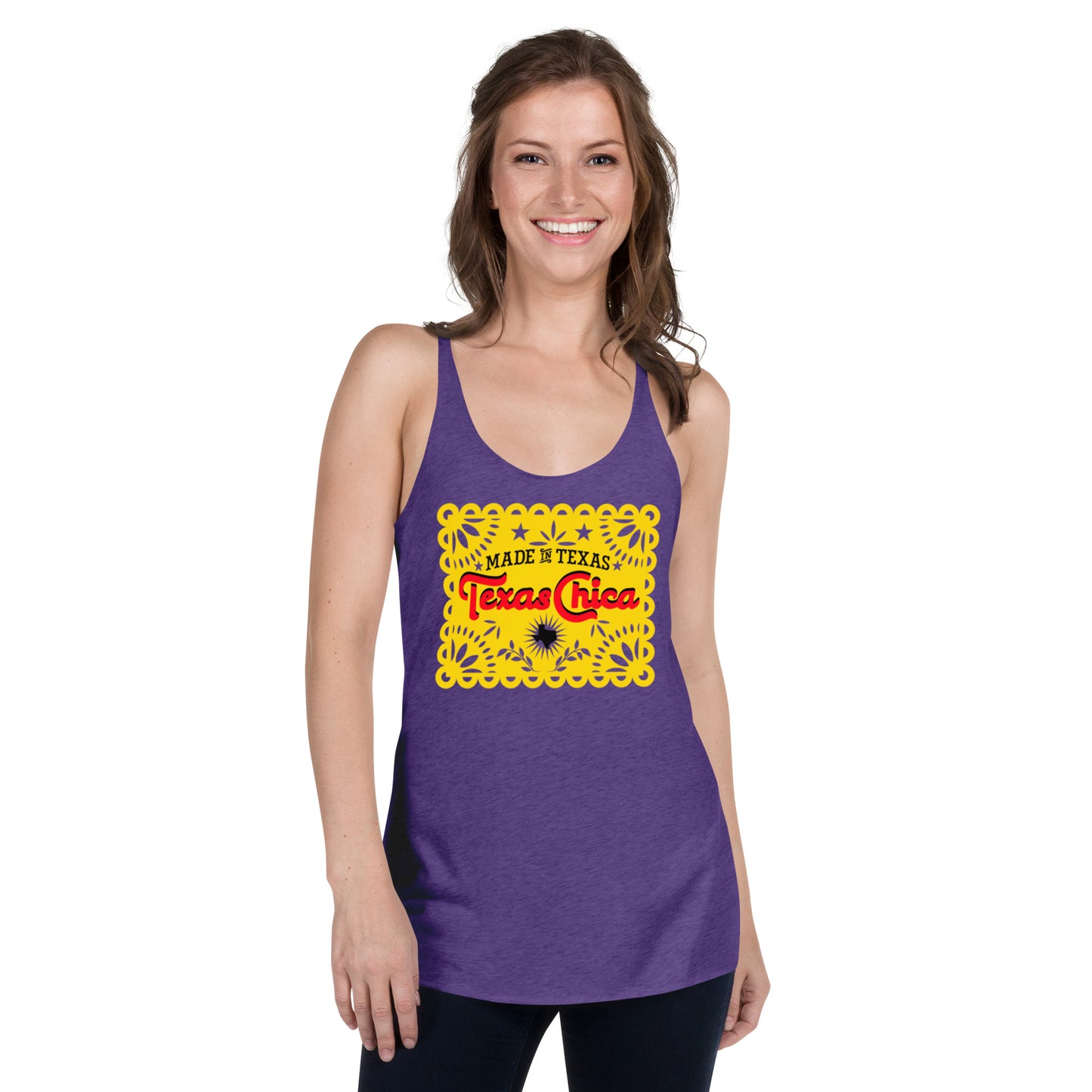 Texas Chica Women's Racerback Tank