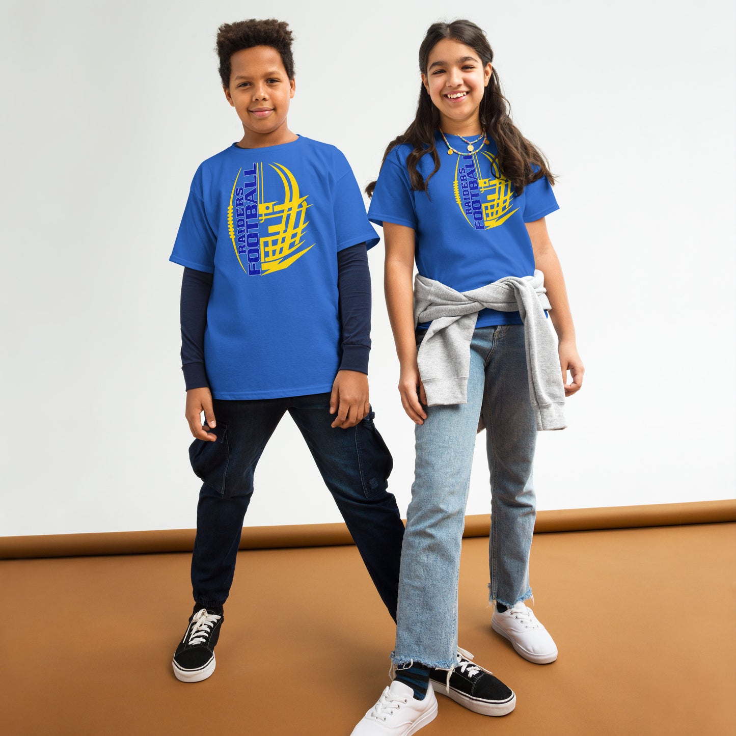 Raiders Football Helmet Youth classic tee