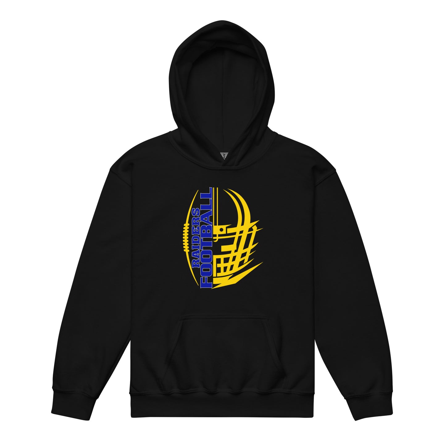 Raiders Football Helmet Youth heavy blend hoodie