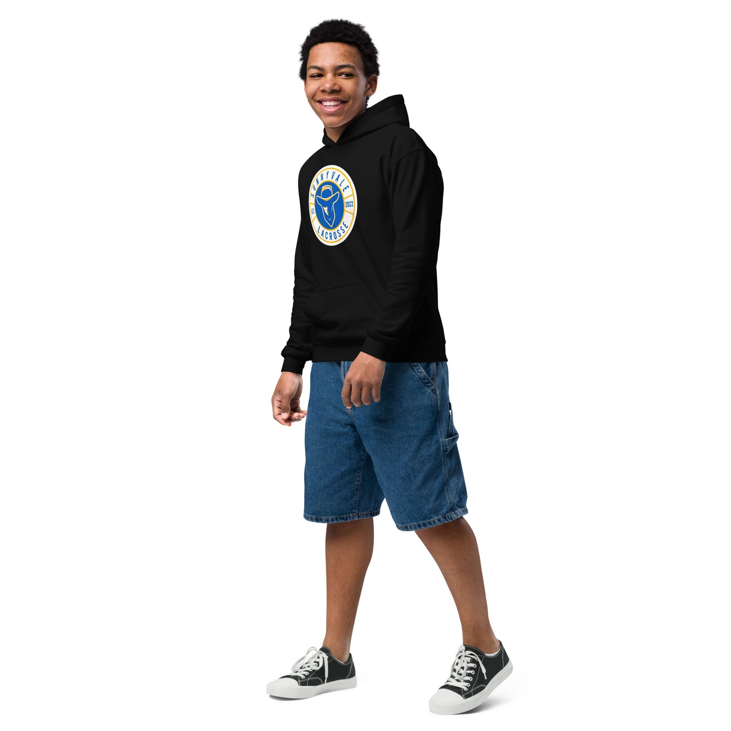 Sunnyvale Lacrosse Youth heavy blend hoodie