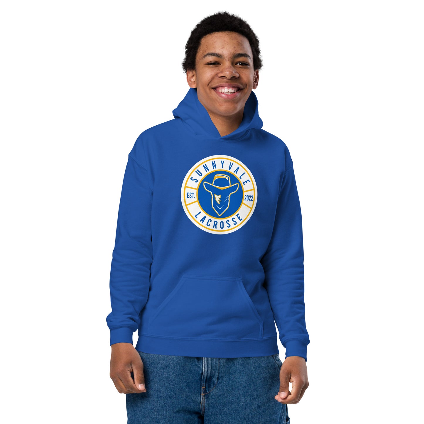 Sunnyvale Lacrosse Youth heavy blend hoodie