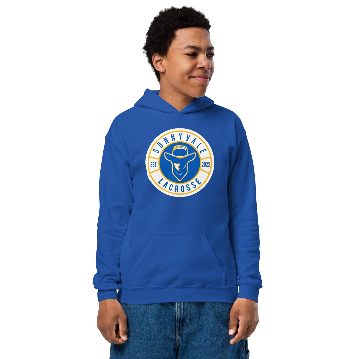 Sunnyvale Lacrosse Youth heavy blend hoodie