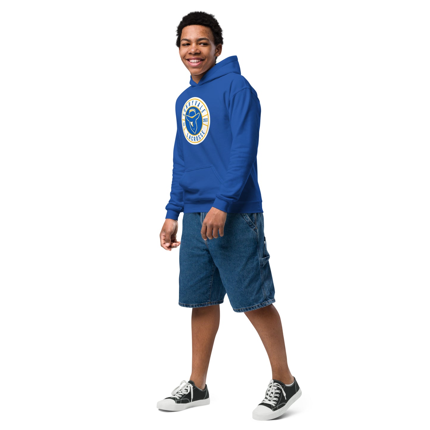 Sunnyvale Lacrosse Youth heavy blend hoodie