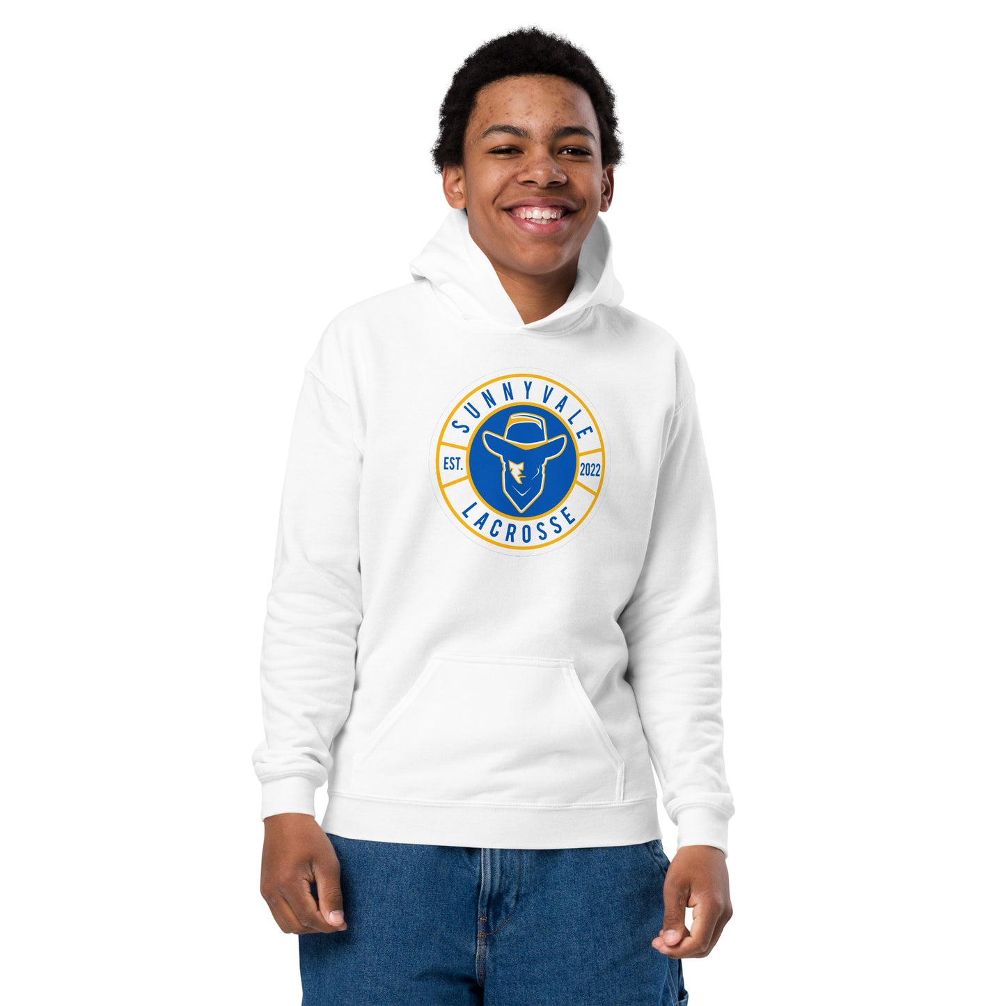 Sunnyvale Lacrosse Youth heavy blend hoodie
