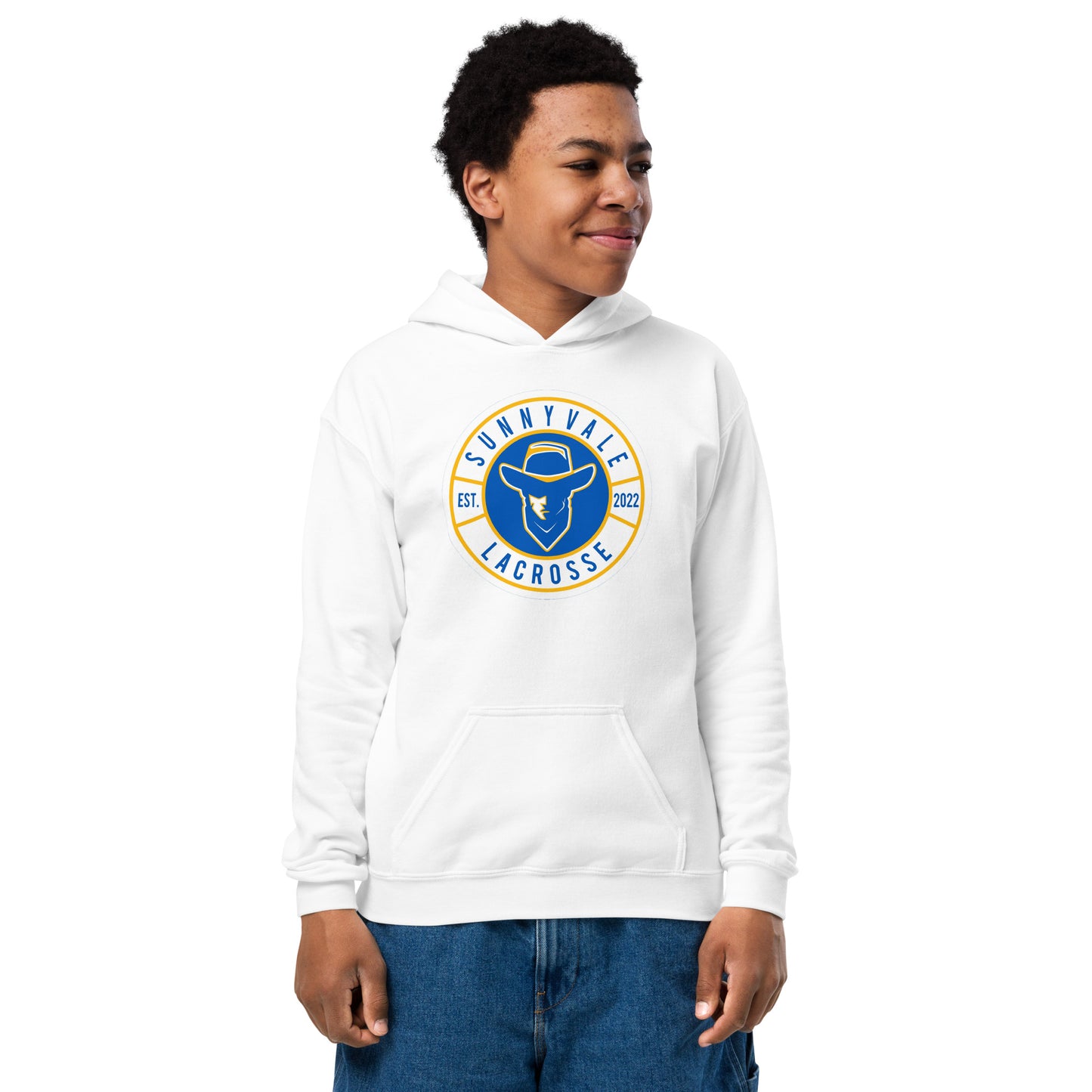 Sunnyvale Lacrosse Youth heavy blend hoodie