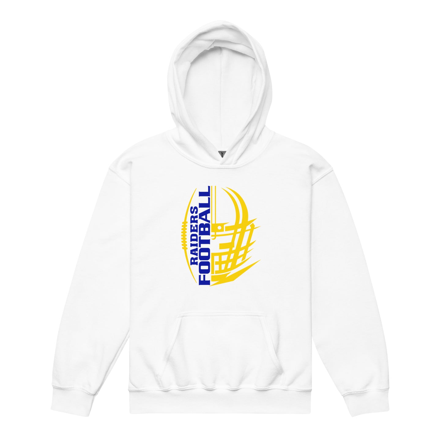 Raiders Football Helmet Youth heavy blend hoodie
