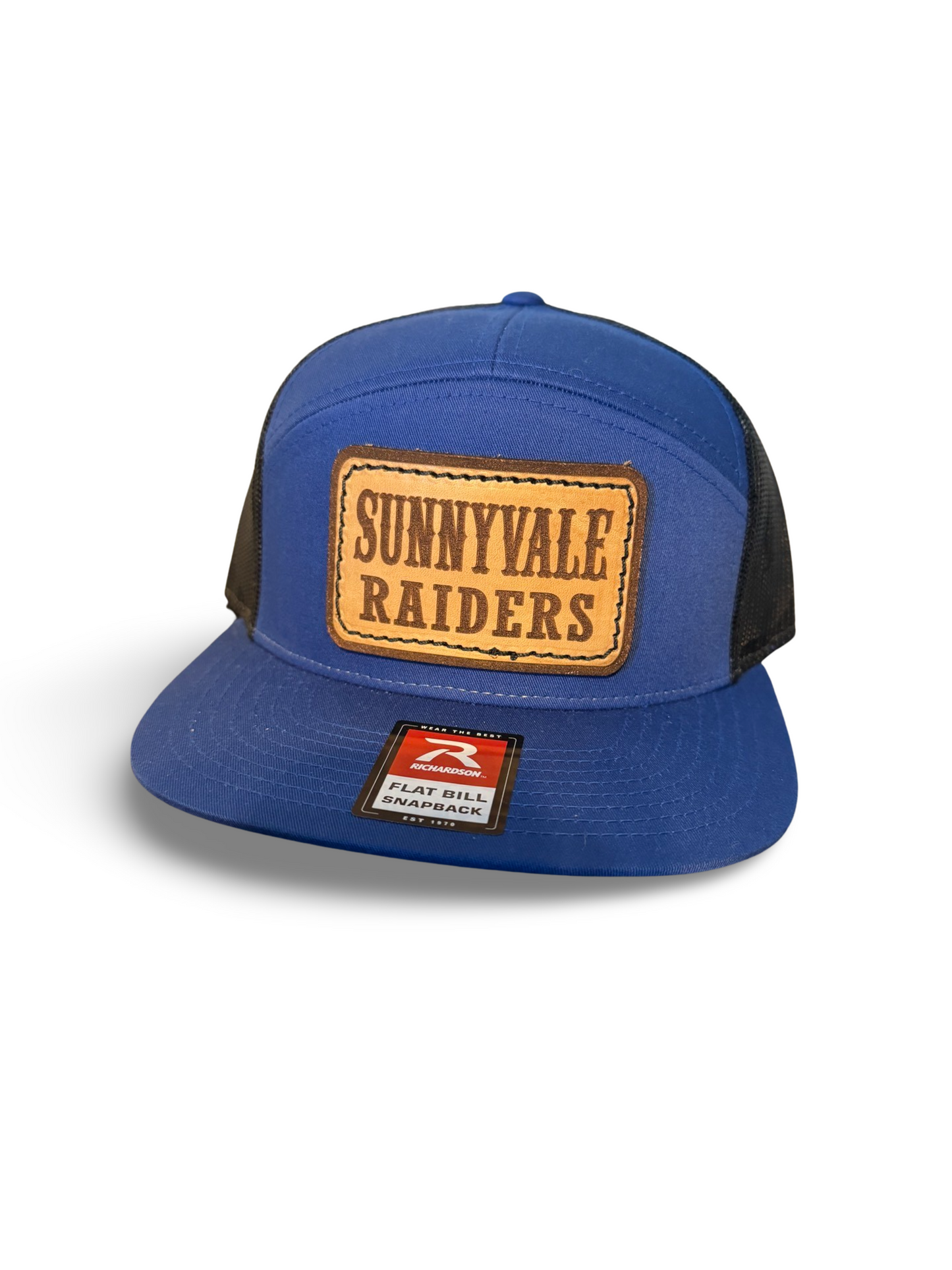 Sunnyvale raiders leather patch SnapBack