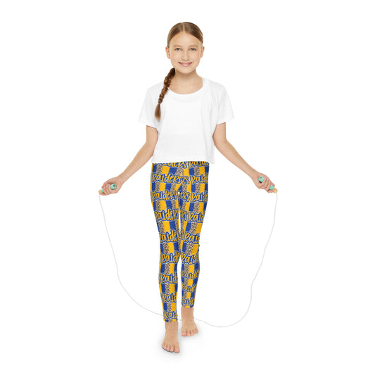 Raiders Youth Full-Length Leggings (AOP)