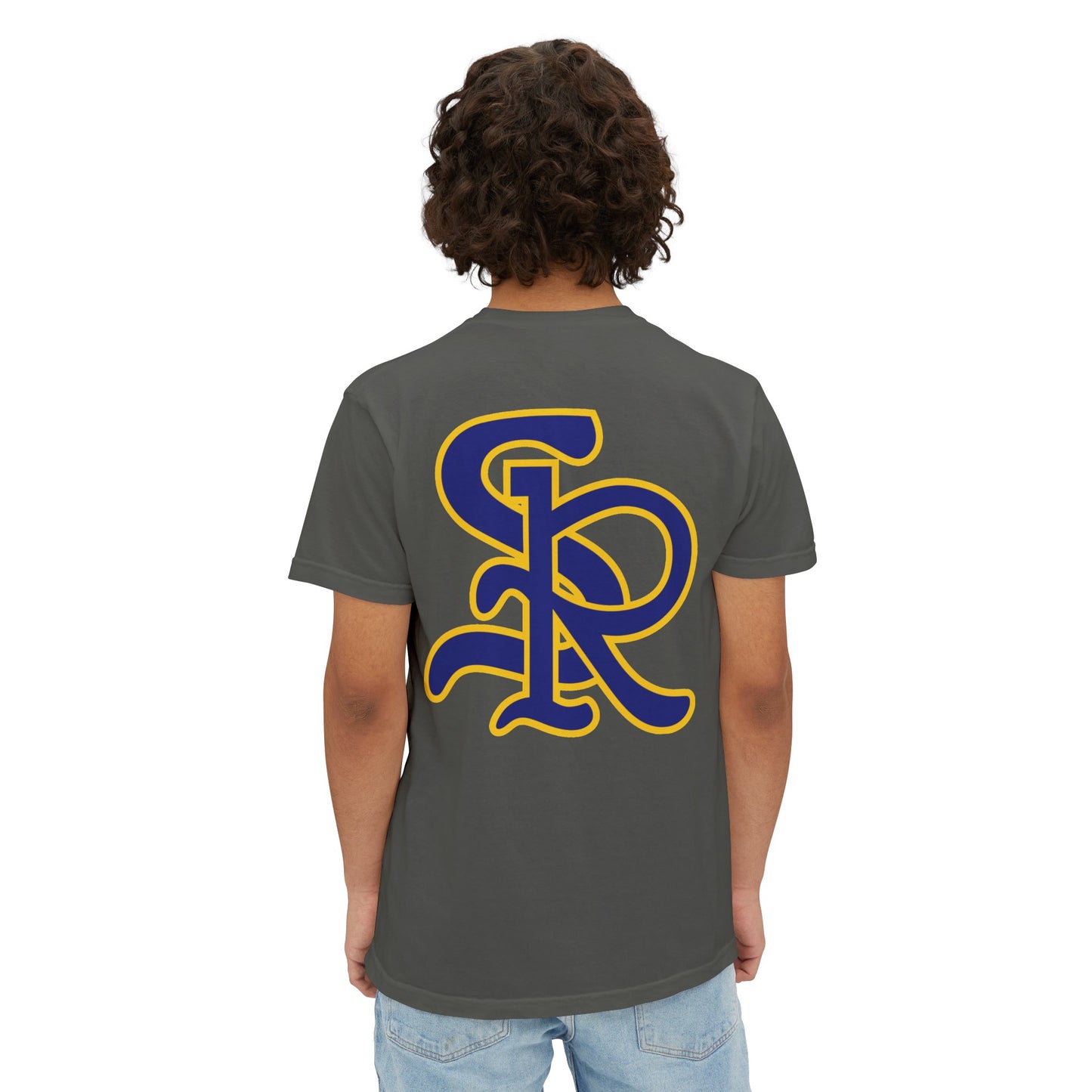 SR LOGO Unisex Garment-Dyed Pocket T-Shirt