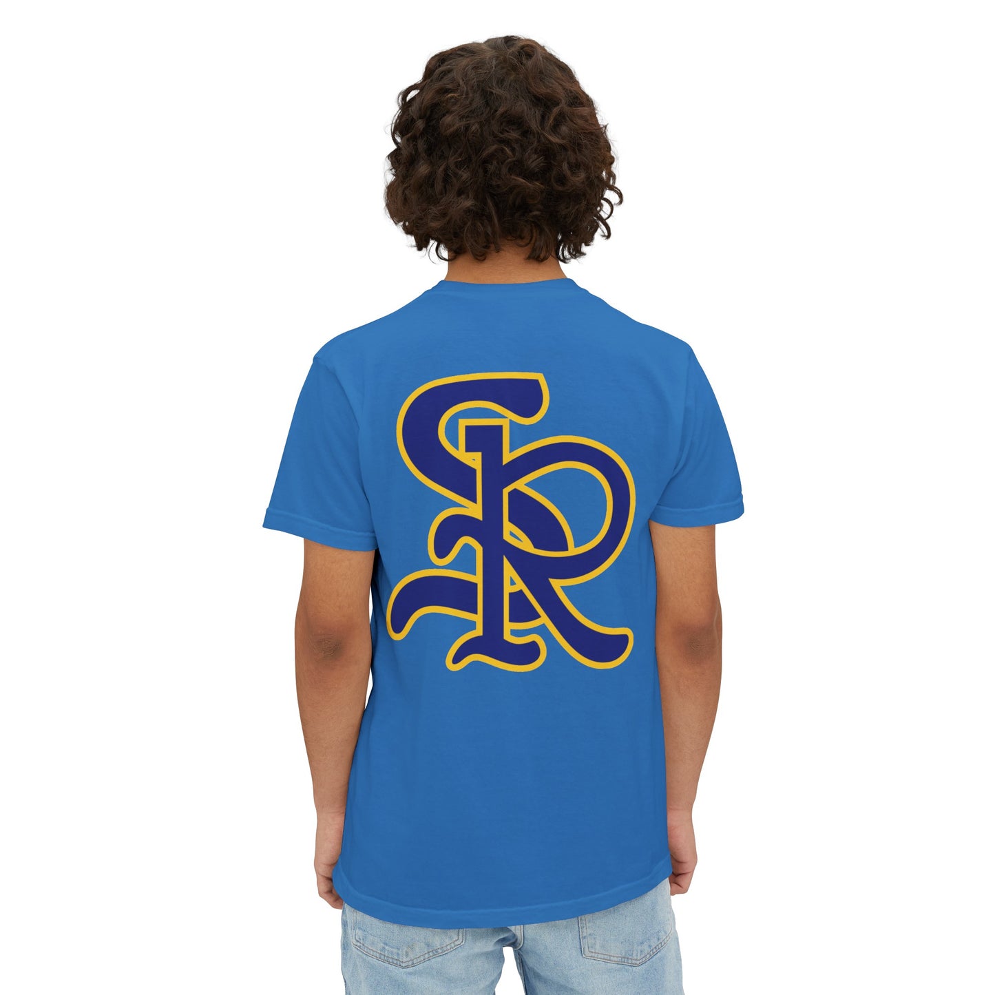 SR LOGO Unisex Garment-Dyed Pocket T-Shirt