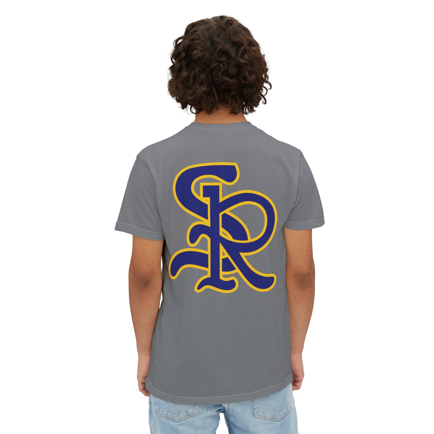 SR LOGO Unisex Garment-Dyed Pocket T-Shirt