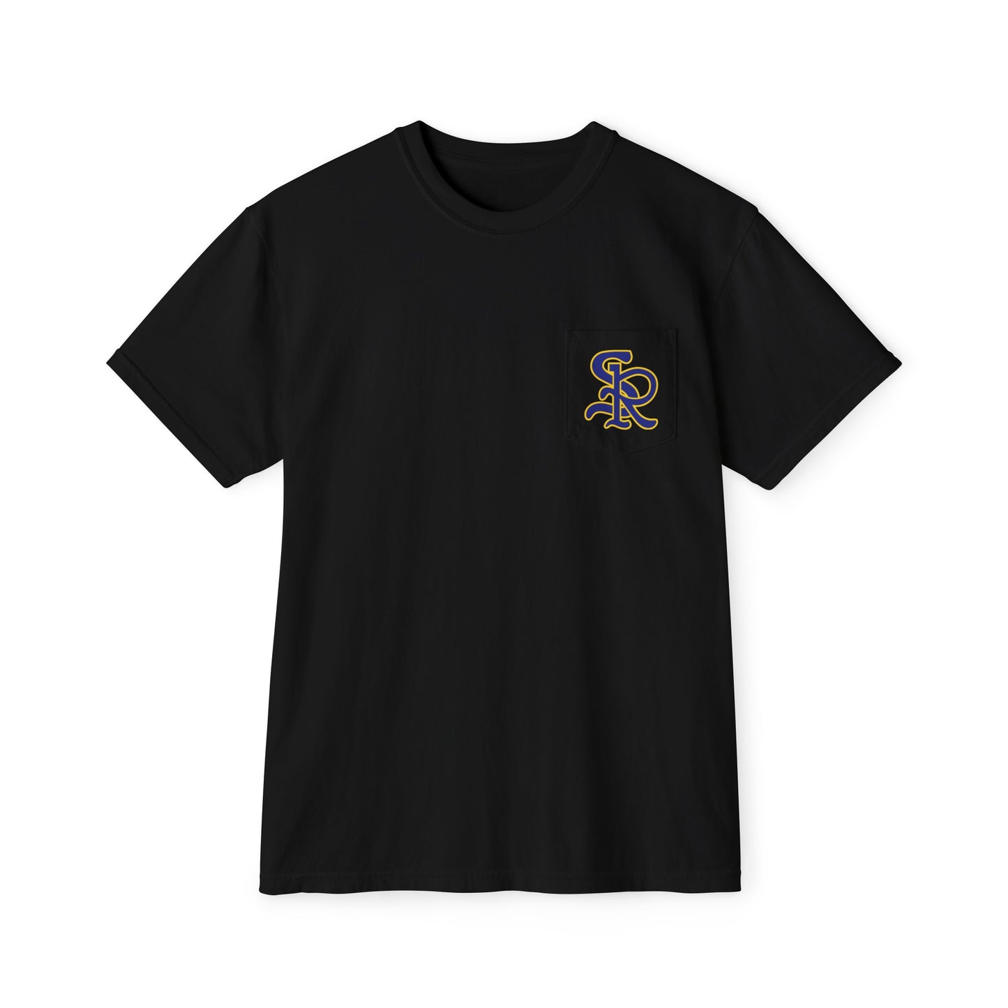 SR LOGO Unisex Garment-Dyed Pocket T-Shirt