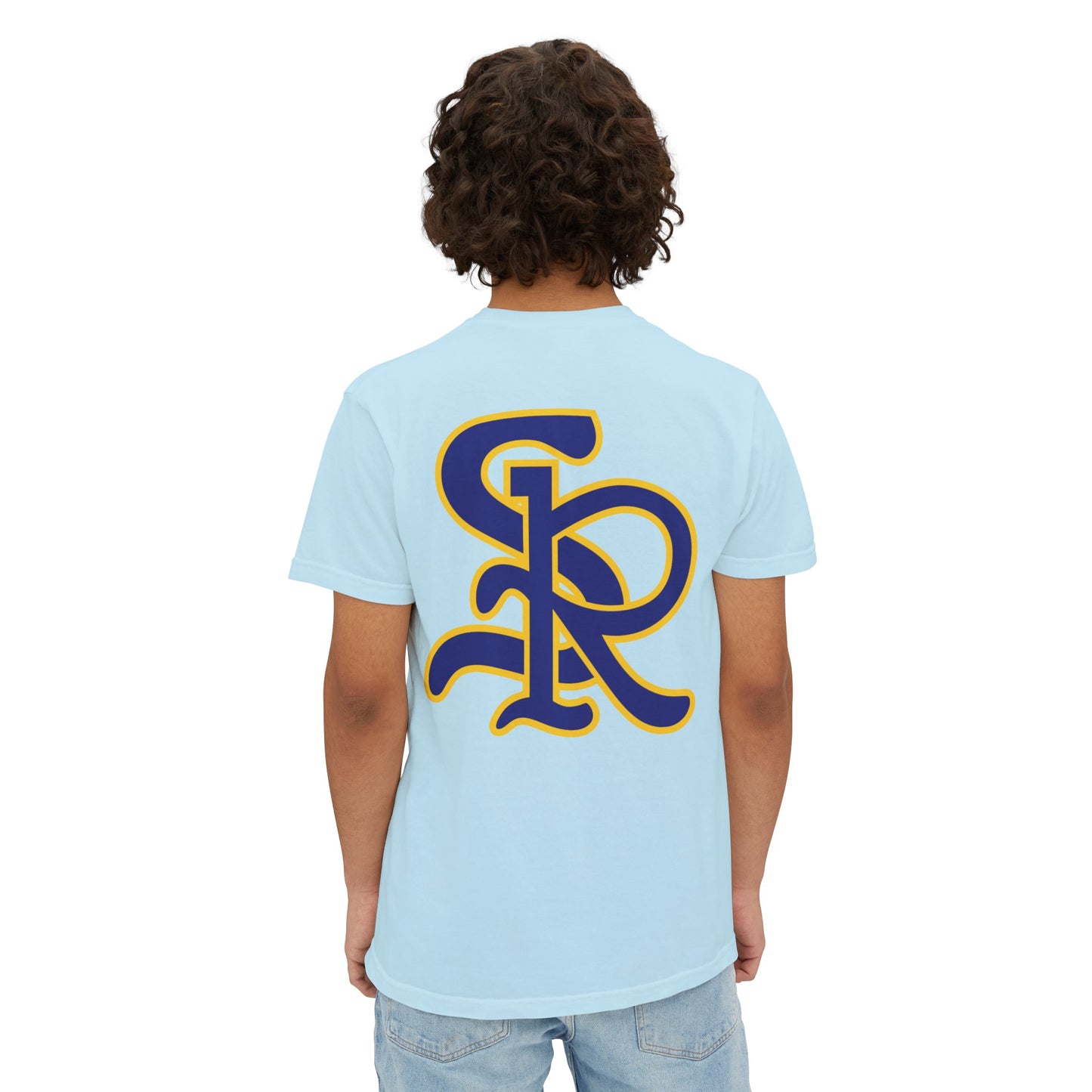 SR LOGO Unisex Garment-Dyed Pocket T-Shirt