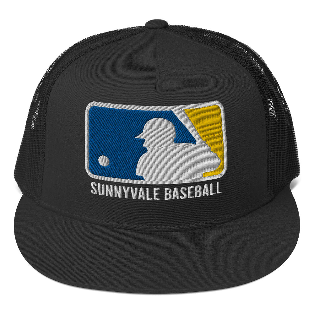 Sunnyvale Baseball  big logoTrucker Cap