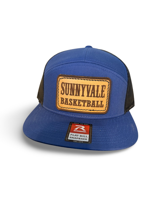 Sunnyvale raiders basketball leather SnapBack