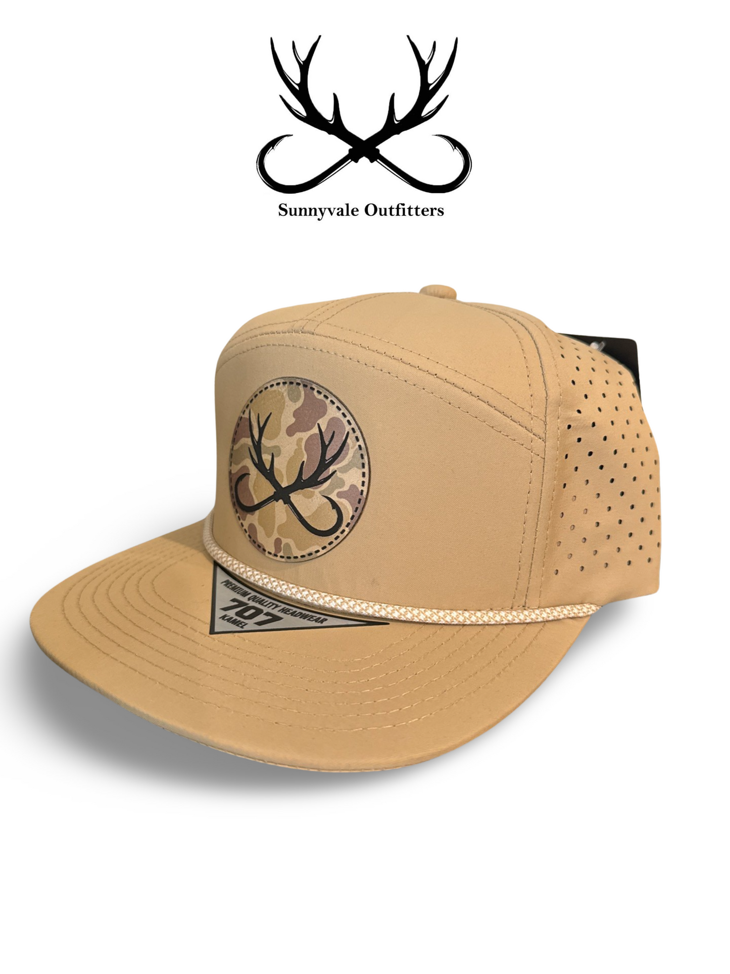 Orginal logo 7 panel rope hat