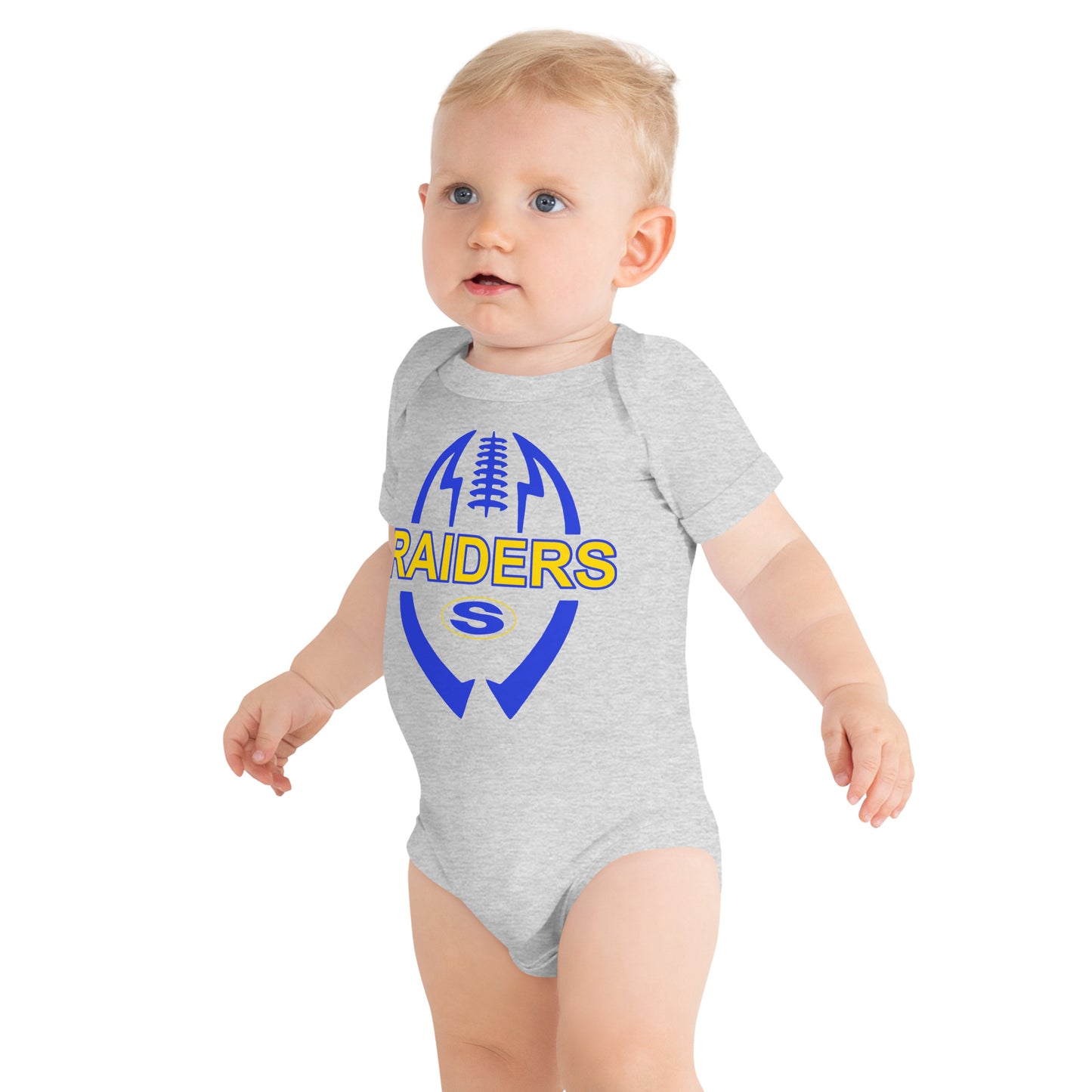 Sunnyvale Raiders Football Baby short sleeve one piece