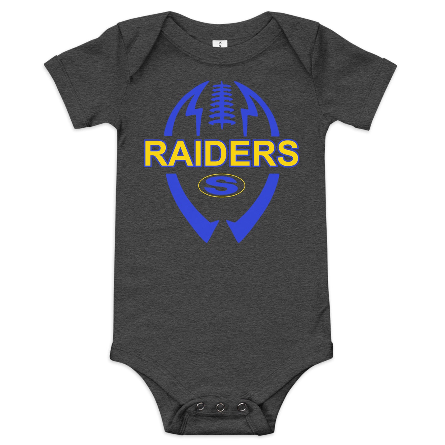 Sunnyvale Raiders Football Baby short sleeve one piece