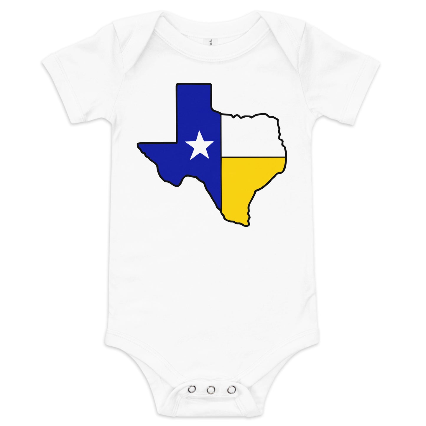 Texas Baby short sleeve one piece