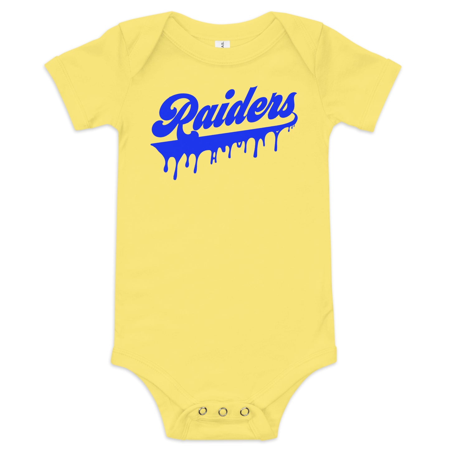 Raiders Drip Baby short sleeve one piece