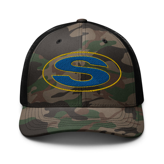 Sunnyvale S Camouflage trucker hat