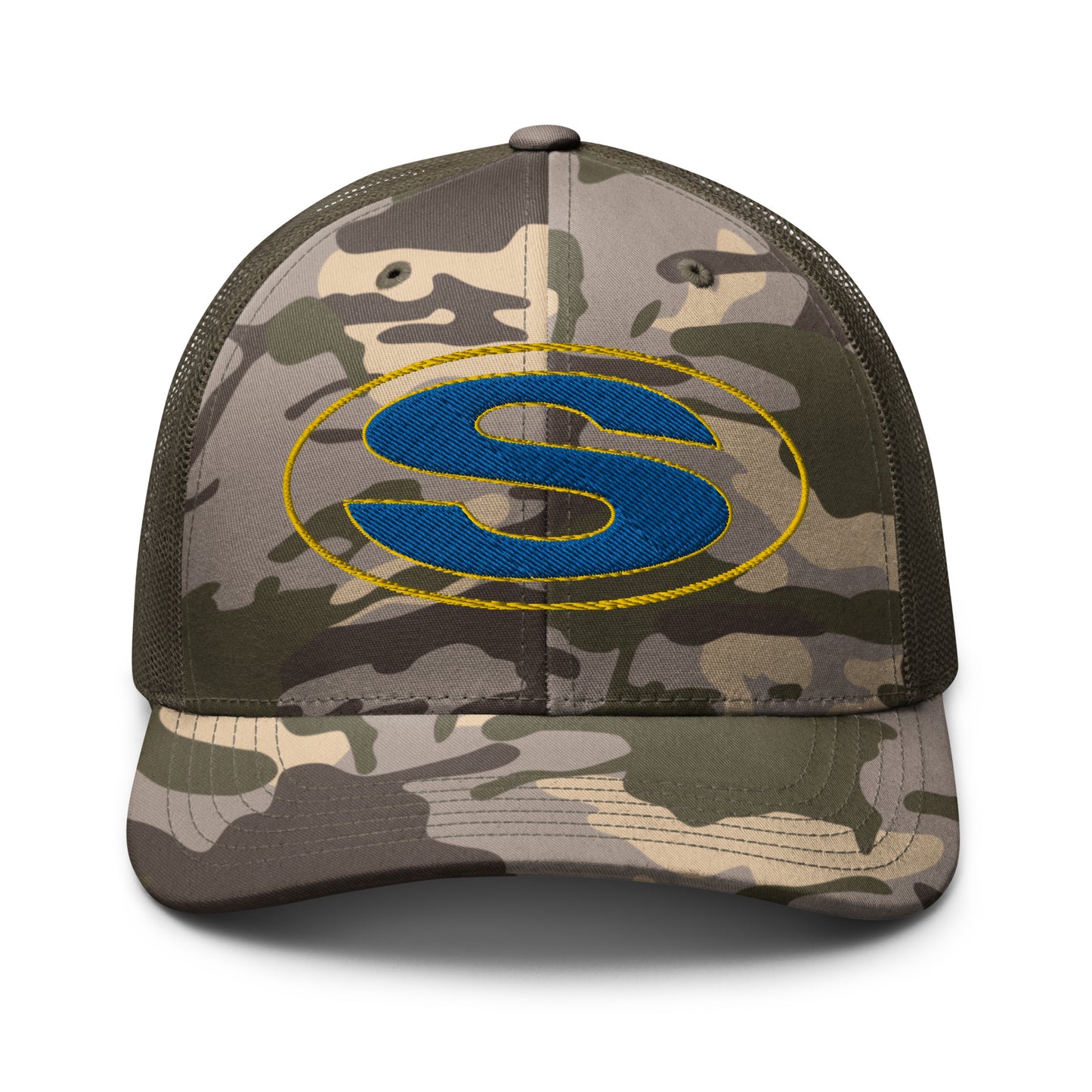 Sunnyvale S Camouflage trucker hat