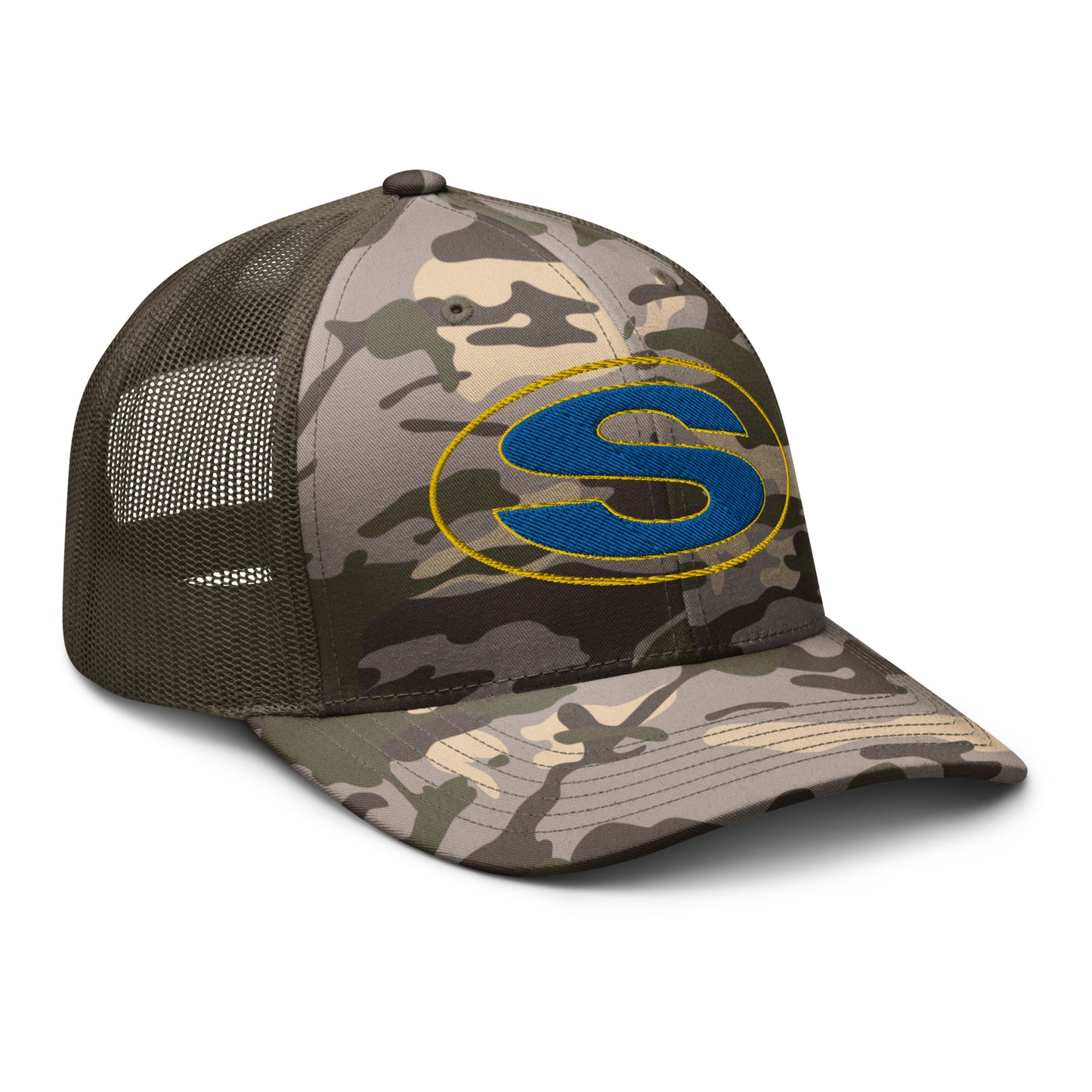 Sunnyvale S Camouflage trucker hat