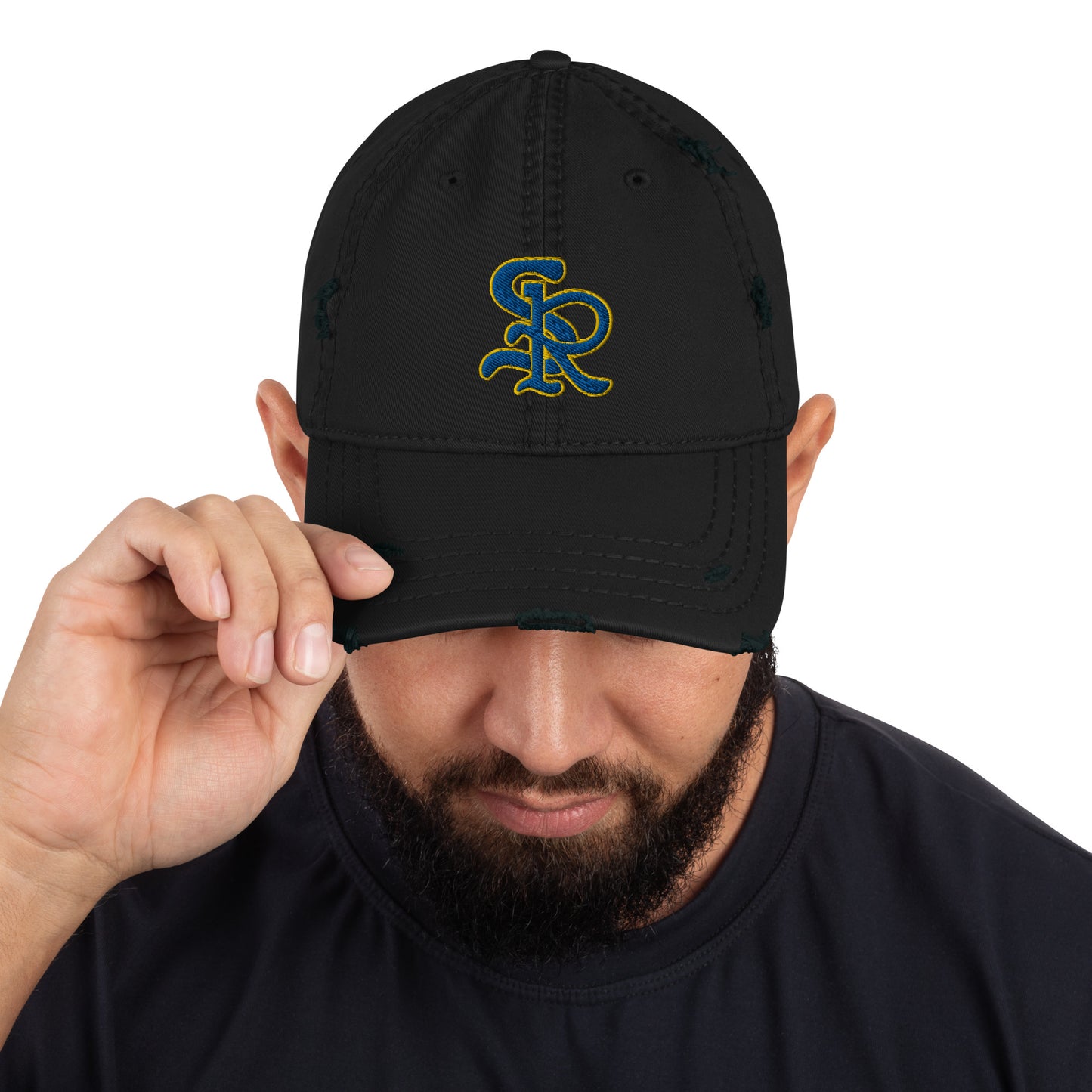 SR Distressed Dad Hat