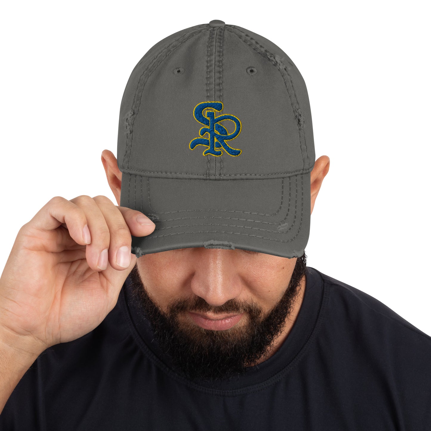 SR Distressed Dad Hat