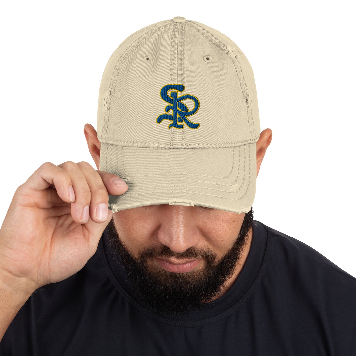 SR Distressed Dad Hat