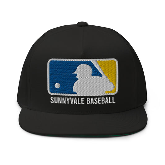 Sunnyvale baseball Flat Bill Cap