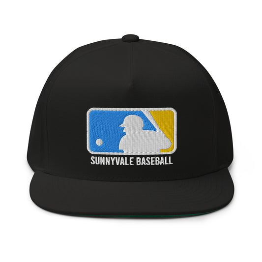 Sunnyvale baseball alt colors Flat Bill Cap