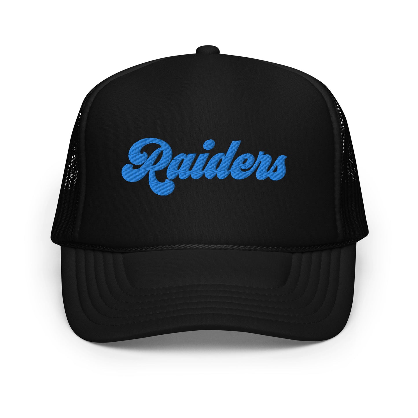 Raiders Foam trucker hat