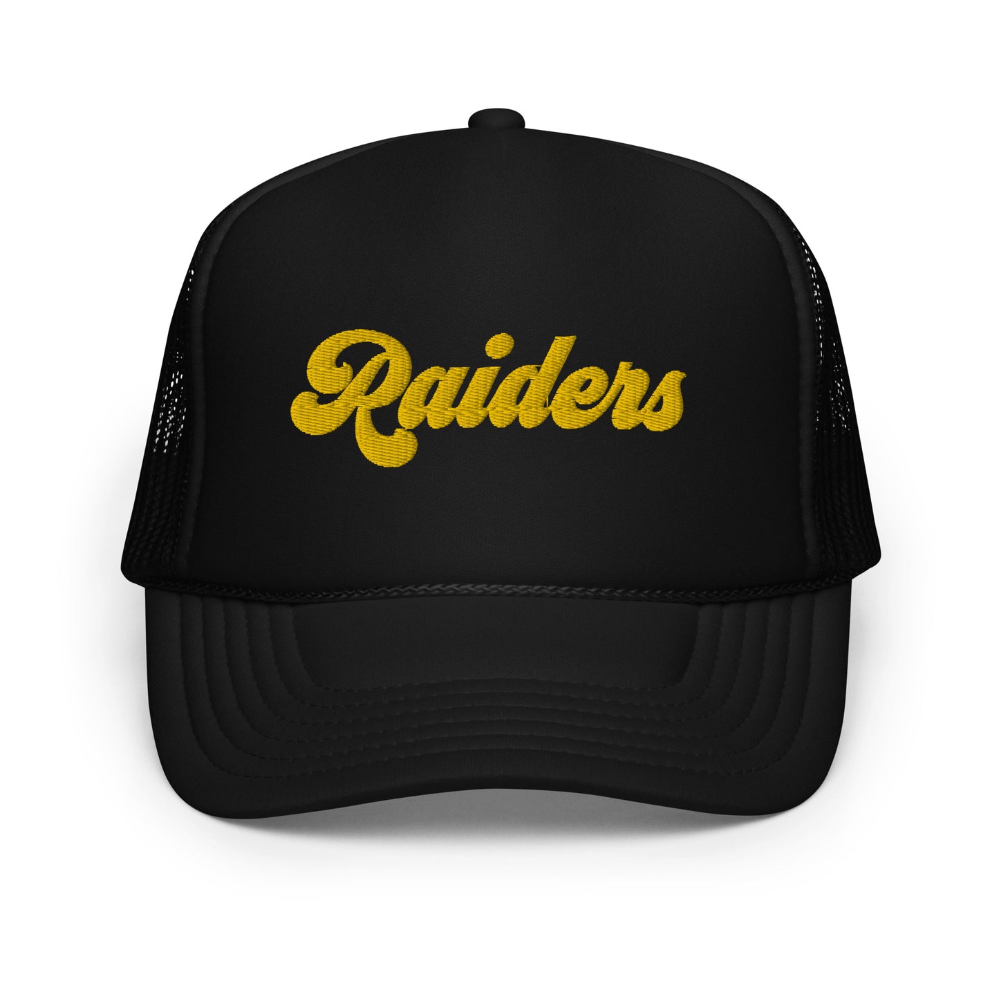 Raiders Foam trucker hat