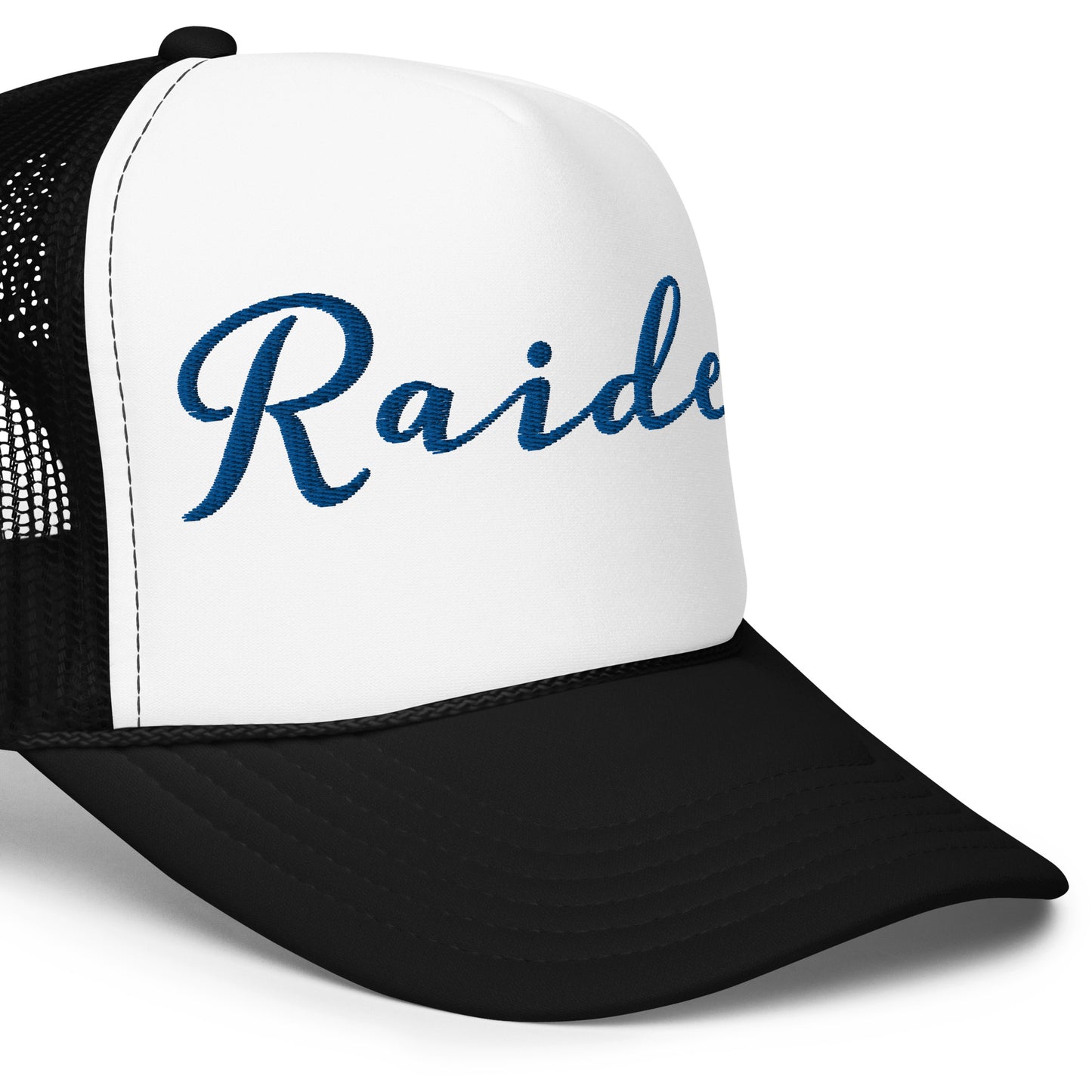 Raiders Foam trucker hat