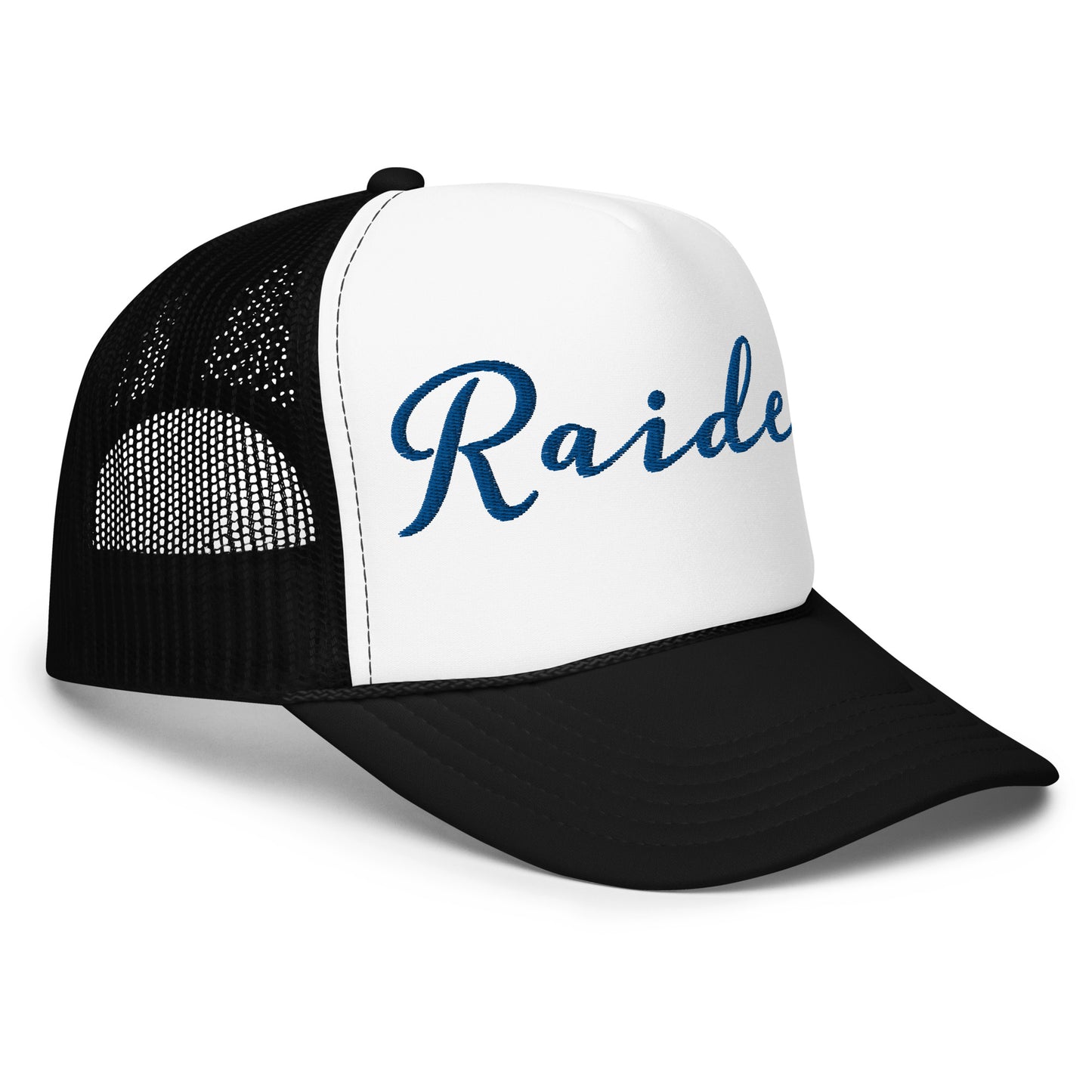 Raiders Foam trucker hat