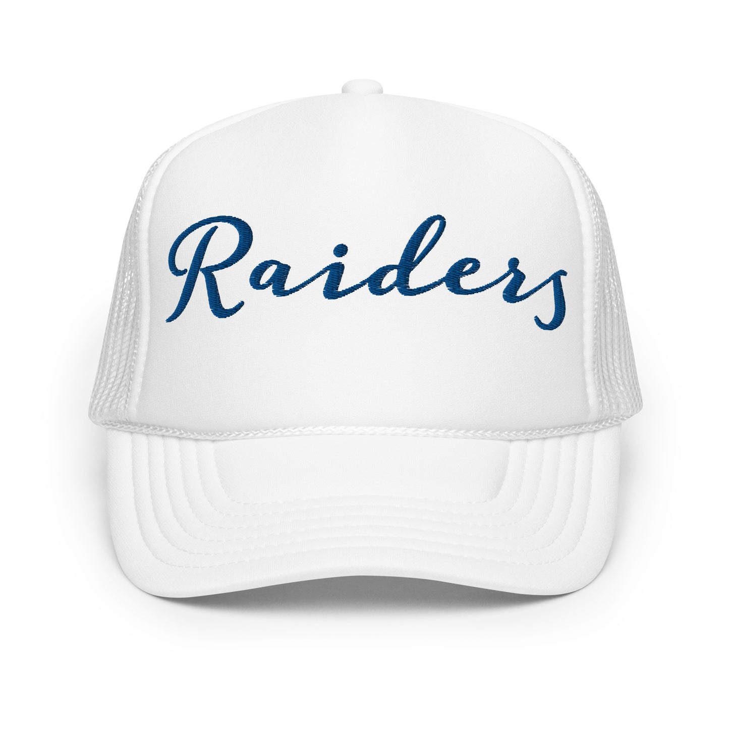 Raiders Foam trucker hat