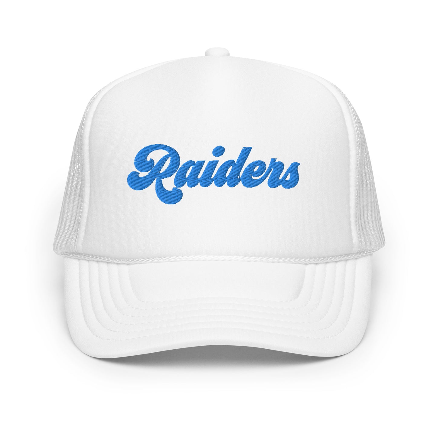 Raiders Foam trucker hat