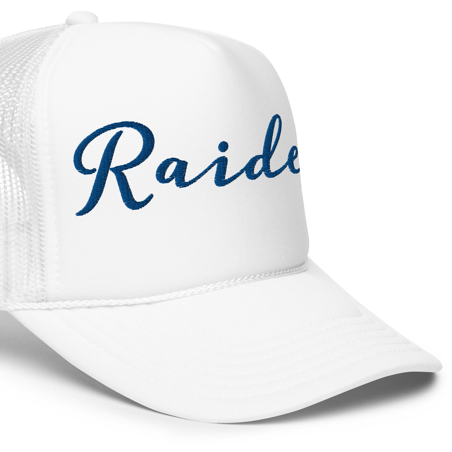 Raiders Foam trucker hat