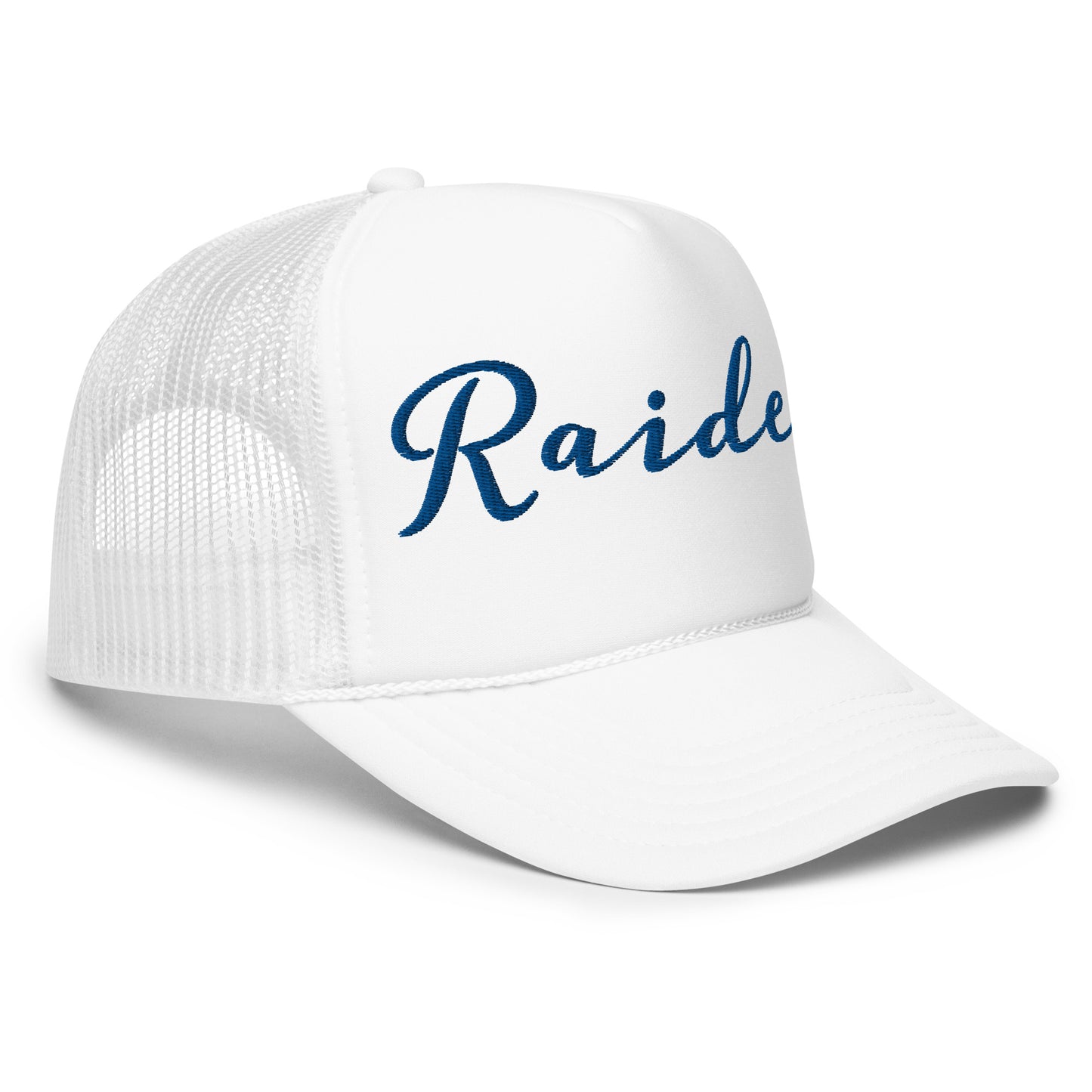 Raiders Foam trucker hat