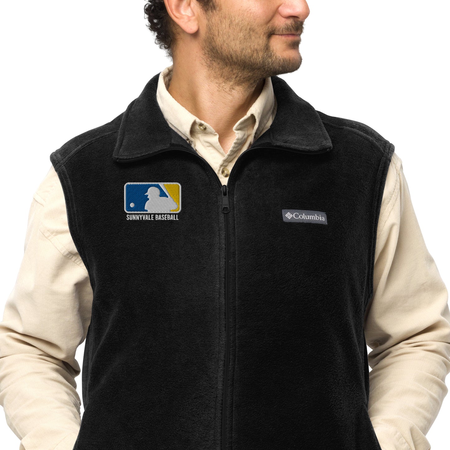 Sunnyvale Baseball Men’s Columbia fleece vest