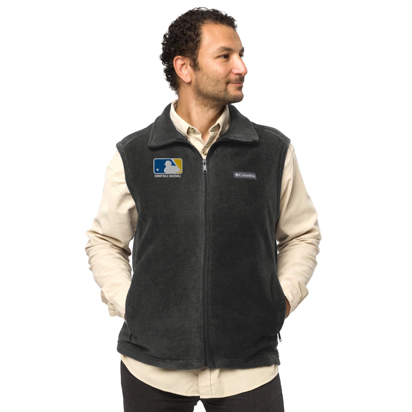 Sunnyvale Baseball Men’s Columbia fleece vest