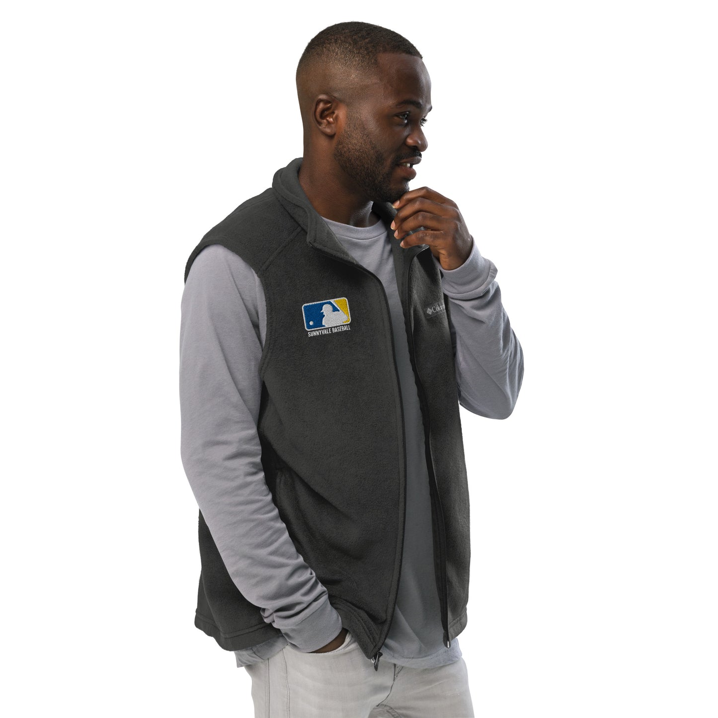 Sunnyvale Baseball Men’s Columbia fleece vest