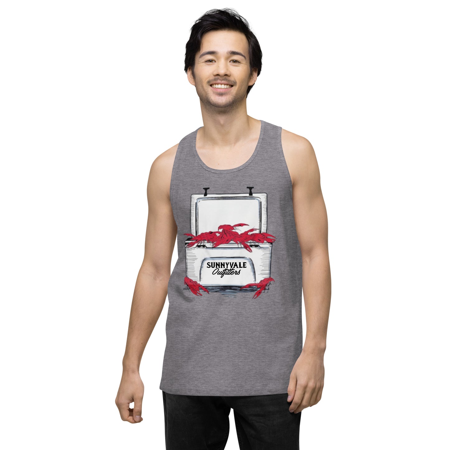 Crawfish Men’s premium tank top