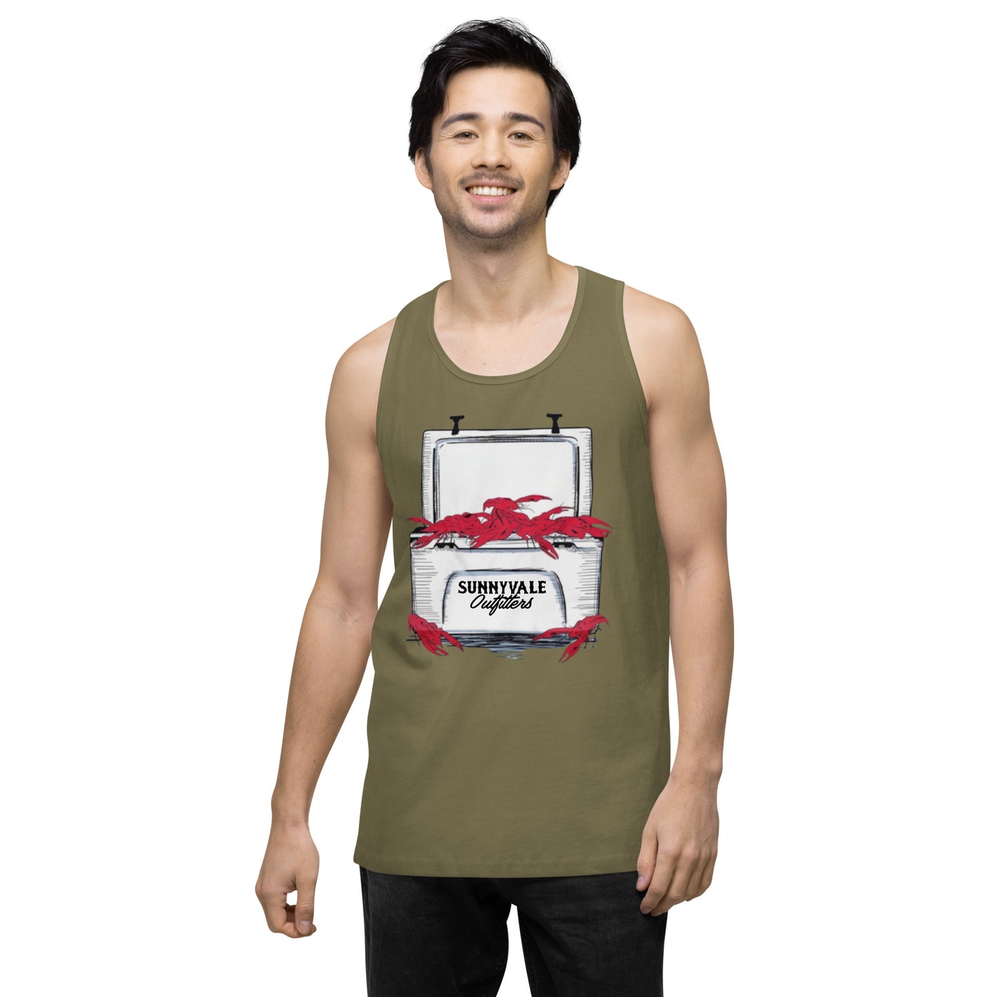 Crawfish Men’s premium tank top