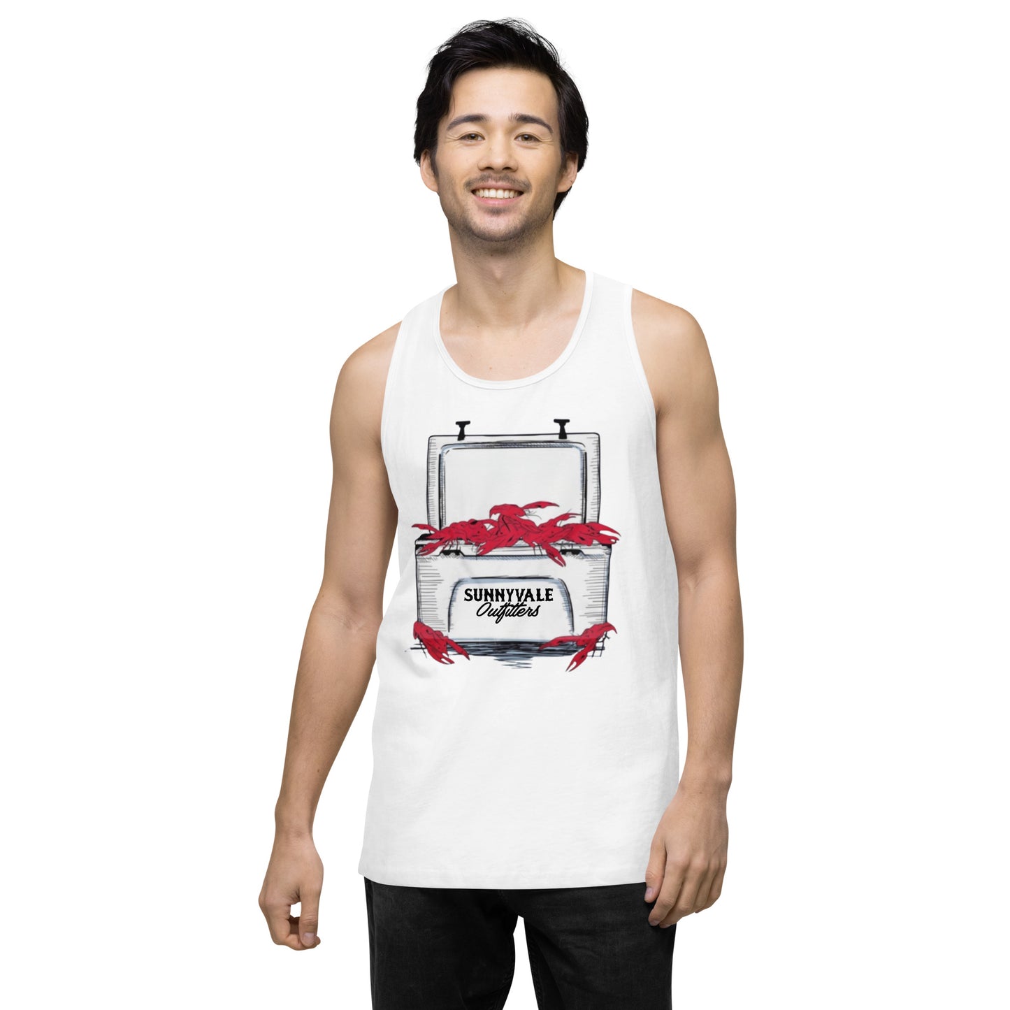 Crawfish Men’s premium tank top