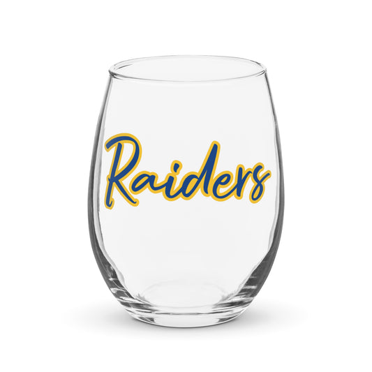 Stemless wine glass