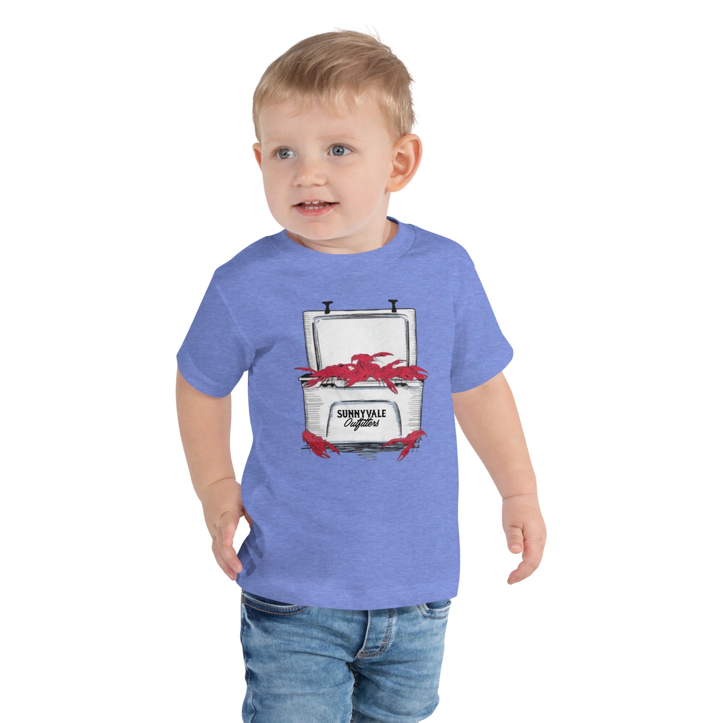 Crawfish Toddler Short Sleeve Tee