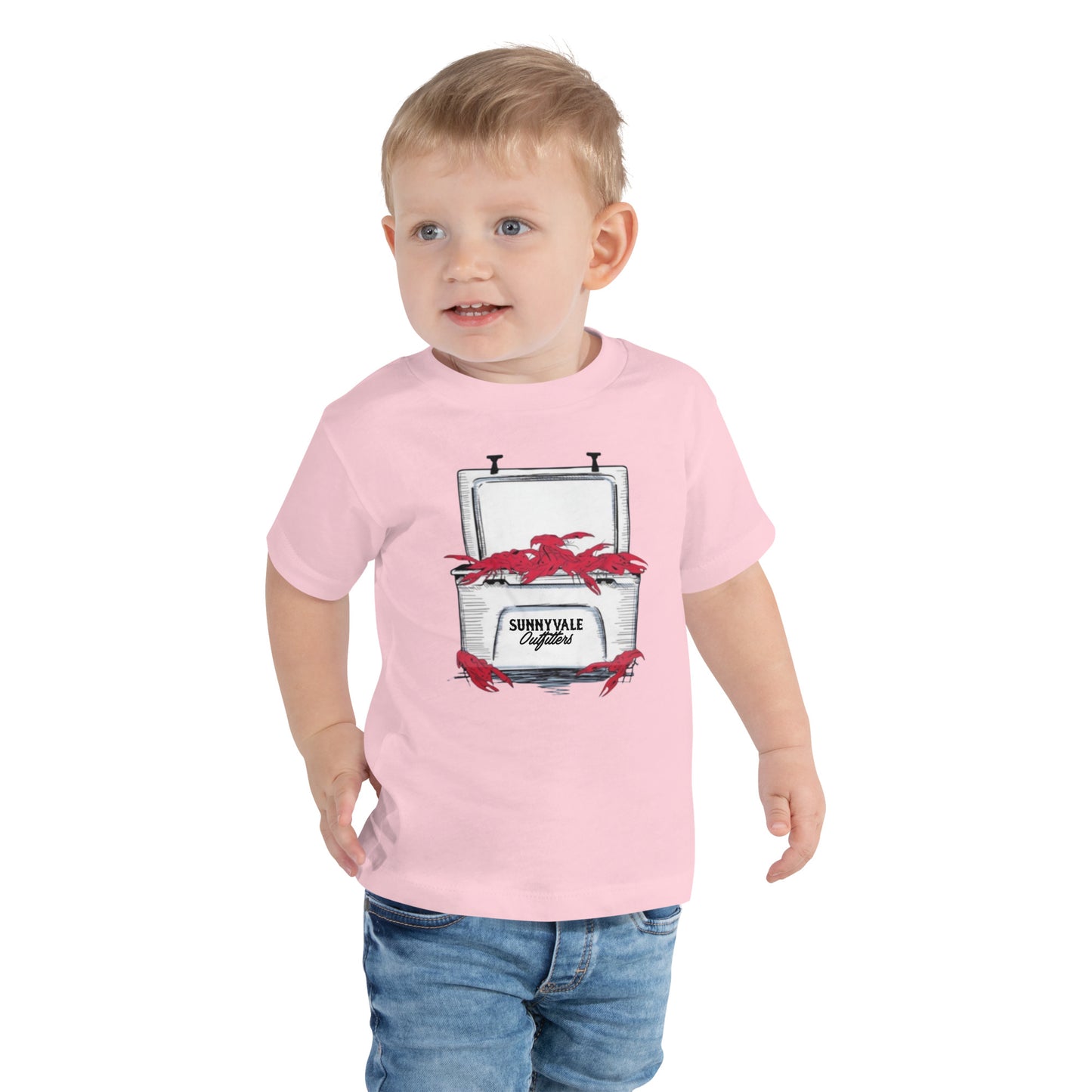 Crawfish Toddler Short Sleeve Tee