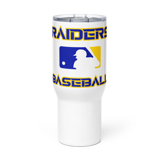 Raiders Baseball Travel mug with a handle